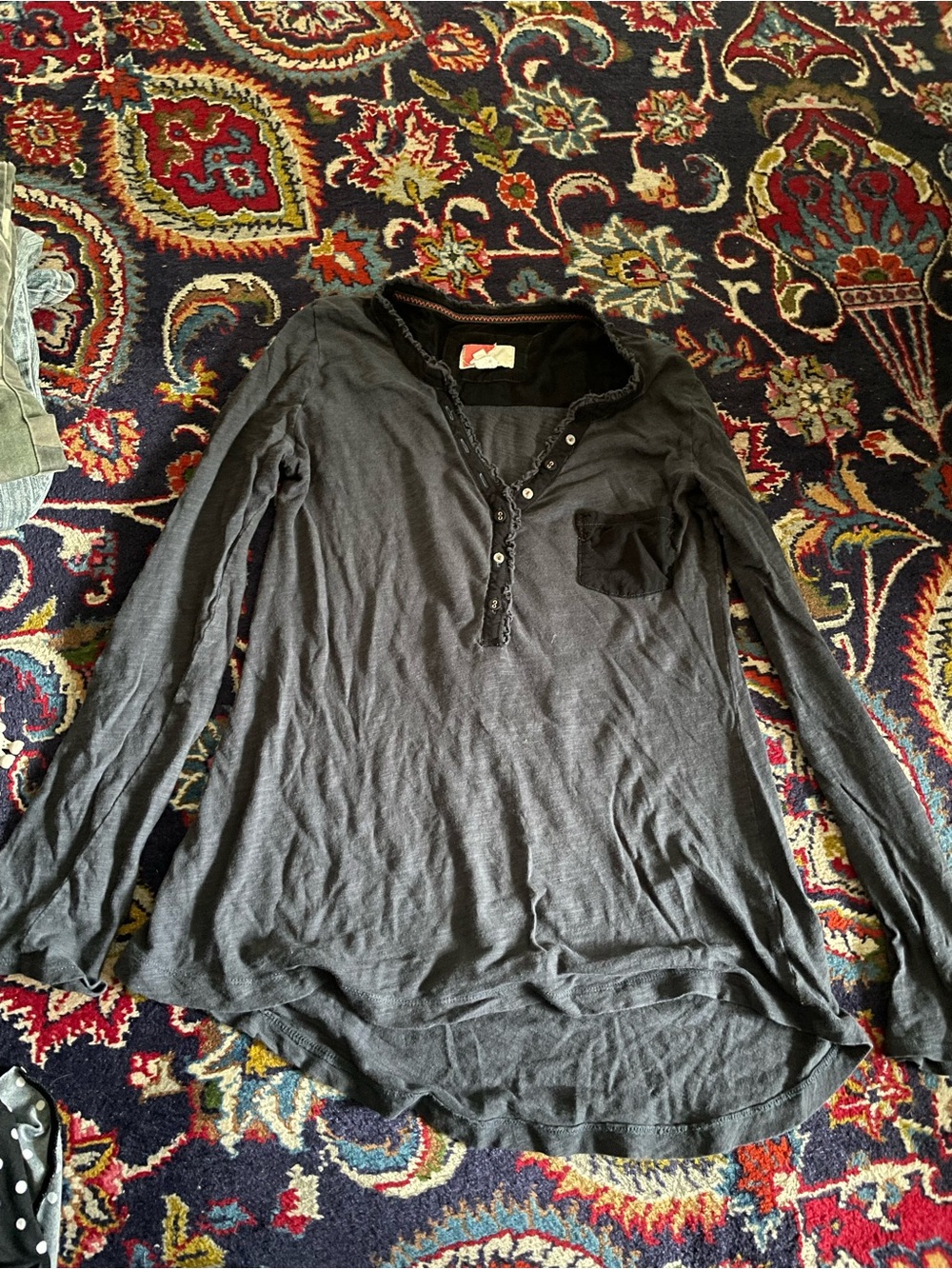 Babydoll long sleeve loose fitted